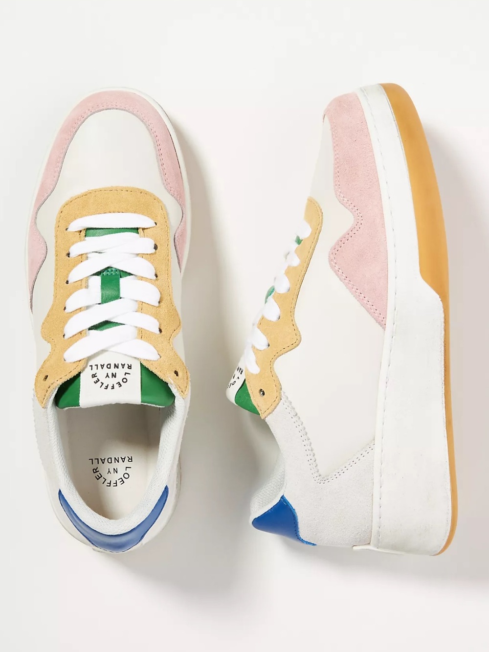 Loeffler Randall Keira Low Top Platform Sneaker 9.5